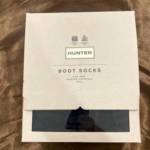 Long black Hunter winter&rain boot socks